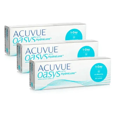 Johnson & Johnson Acuvue Oasys 1-Day with HydraLuxe (90 čoček)