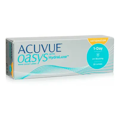 Johnson & Johnson Acuvue Oasys 1-Day with HydraLuxe for Astigmatism (30 čoček)