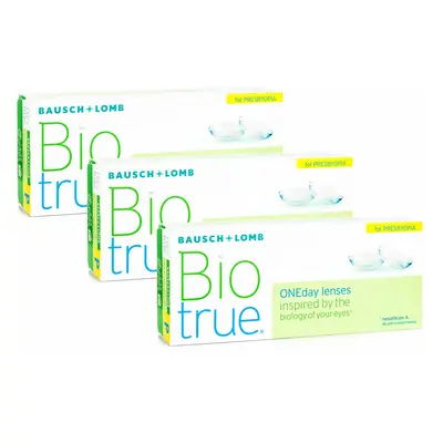 Bausch & Lomb Biotrue ONEday - for Presbyopia (90 čoček)