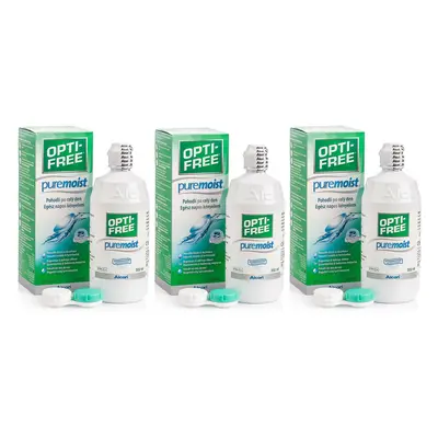 OPTI-FREE PureMoist 3 x 300 ml s pouzdry