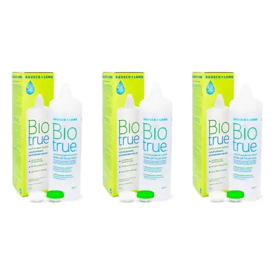 Biotrue Multi-Purpose 3 x 480 ml s pouzdry