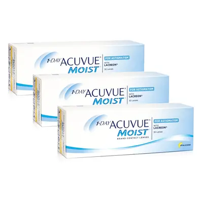 Johnson & Johnson 1-DAY Acuvue Moist for Astigmatism (90 čoček)