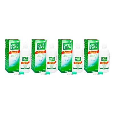 OPTI-FREE Express 4 x 355 ml s pouzdry