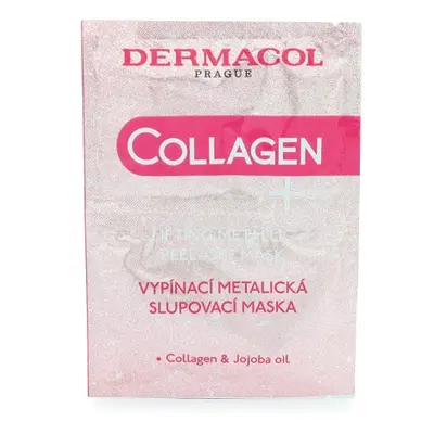 Dermacol Collagen+ vypínací metalická slupovací maska