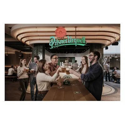 Pilsner Urquell Experience - The Original Tour + škola čepování