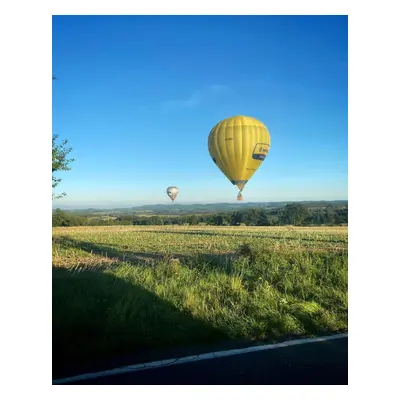 Soukromý let balónem nad Bouzovem