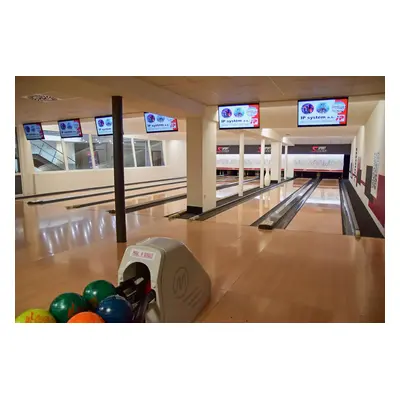 Bowling v BEST Sportcentru Olomouc - 6 moderních bowlingových drah