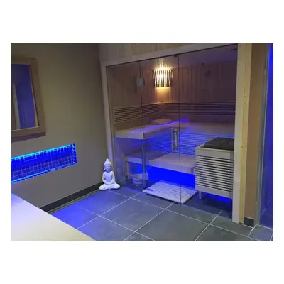 Wellness ve Squashpoint - privátní sauna a whirlpool - Privátní sauna - relaxujte v privátní sau