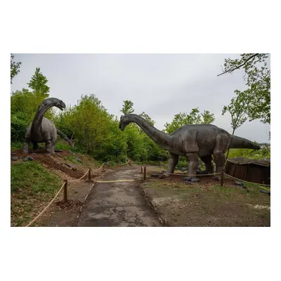 DinoLive Praha se SLEVOU 15% - dinosauří zábavný park pro děti i dospělé