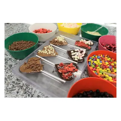 Chocotopia - čokoládové zážitkové centrum - Čokoládový workshop Variace čoko-lízátek (150 g)