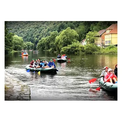 Jednodenní výlety na raftu - Vyšší Brod - Český Krumlov