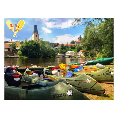 Jednodenní výlety na raftu - Český Krumlov - Zlatá Koruna