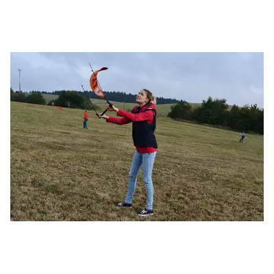 Landkiting Smeťák v Praze - nauč se kiting na zemi - Seznamovací kurz landkitingu