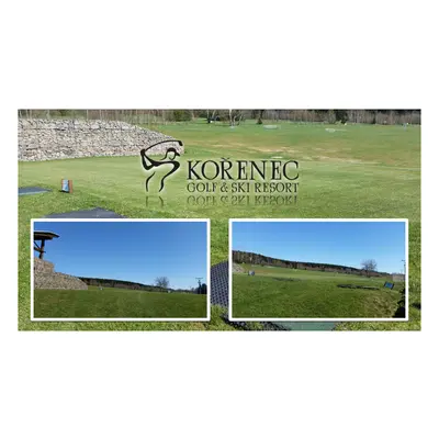 Kořenec Golf & Ski Resort - driving range balíček