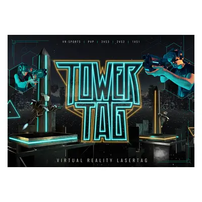 TowerTag ve VR Play Park - spojení laser game a paintballu - TowerTag - 80 minut = 60 minut hran