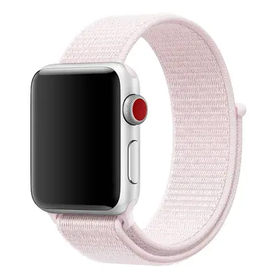 Nylonový řemínek na Apple Watch - Pearl Pink Barva: Růžová, Velikost: 38/40/41mm