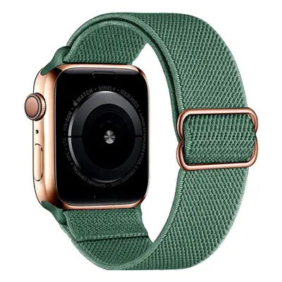 Nastavitelný nylonový řemínek na Apple Watch - Zelený Barva: Marine Green, Velikost: 42/44/45/49