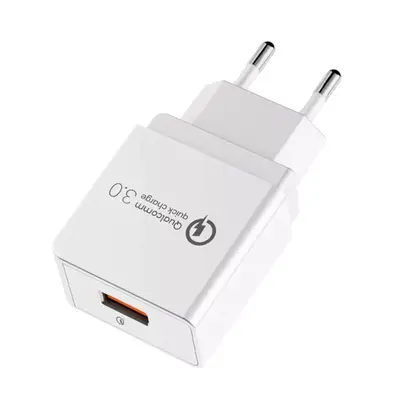 Napájecí Adaptér 18W - USB-A - Bílý