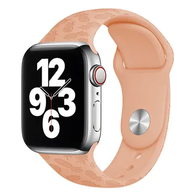 Letní řemínek pro Apple Watch - Oranžový ananas Barva: Grapefruit, Velikost: 42/44/45/49mm, Obvo