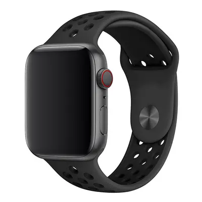 Sportovní řemínek na Apple Watch - Černý Barva: Černá, Velikost: 38/40/41mm, Obvod zápěstí: M-L 