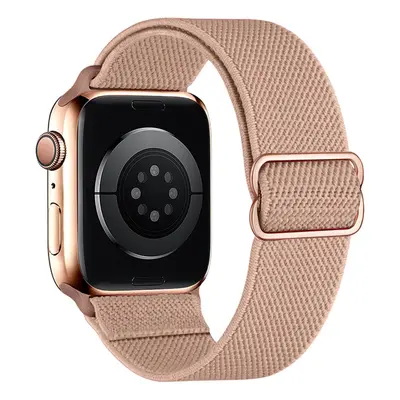 Nastavitelný nylonový řemínek na Apple Watch - Pink sand Barva: Pink sand, Velikost: 42/44/45/49