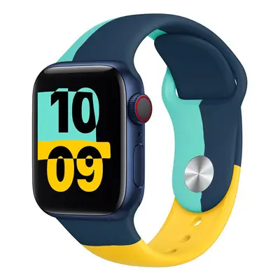 Barevný řemínek pro Apple Watch - Foxtrot Barva: Žlutá, Velikost: 38/40/41mm, Obvod zápěstí: M-L