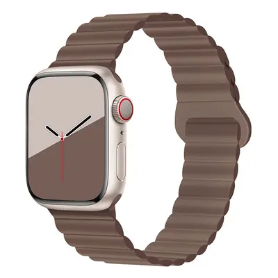 Stylový řemínek s magnetem pro Apple Watch - Čokoládový Barva: Coffee, Velikost: 38/40/41mm