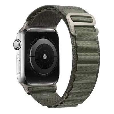 Nylonový řemínek alpský tah na Apple Watch - Khaki Barva: Khaki, Velikost: 42/44/45/49mm