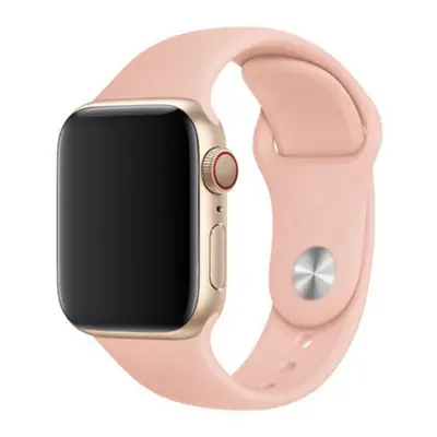 Jednobarevný řemínek pro Apple Watch - Pink Barva: Růžová, Velikost: 42/44/45/49mm, Obvod zápěst