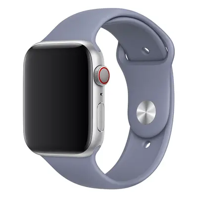 Jednobarevný řemínek pro Apple Watch - Levandulově-šedý Barva: Midnight Blue, Velikost: 38/40/41