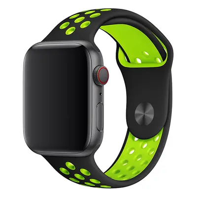 Sportovní řemínek na Apple Watch - Black-Volt Barva: Black-Volt, Velikost: 42/44/45/49mm, Obvod 