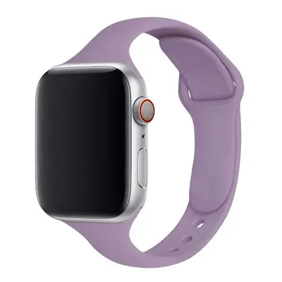 Dámský jednobarevný řemínek pro Apple Watch - Fialový Barva: Fialová, Velikost: 42/44/45/49mm, O