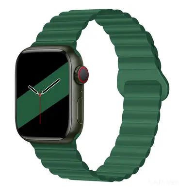 Stylový řemínek s magnetem pro Apple Watch - Khaki Barva: Khaki, Velikost: 38/40/41mm