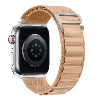 Nylonový řemínek alpský tah na Apple Watch - Pink Sand Barva: Pink sand, Velikost: 42/44/45/49mm