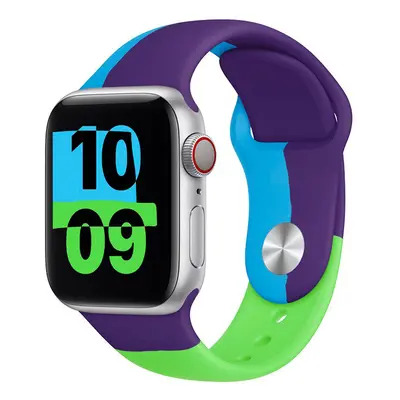 Barevný řemínek pro Apple Watch - Blues Barva: Modrá, Velikost: 42/44/45/49mm, Obvod zápěstí: S-