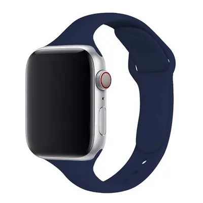 Dámský jednobarevný řemínek pro Apple Watch - Midnight Blue Barva: Tmavě modrá, Velikost: 38/40/