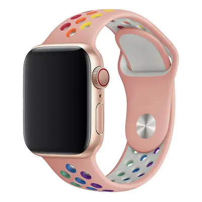 Sportovní řemínek na Apple Watch - Rainbow pink Barva: Rainbow pink, Velikost: 42/44/45/49mm, Ob