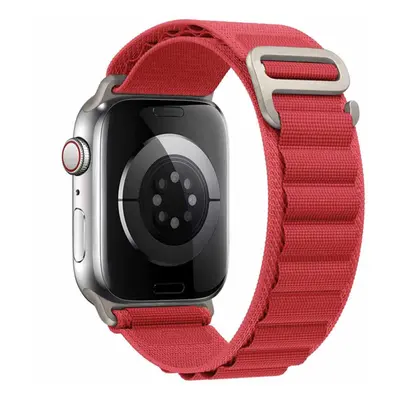 Nylonový řemínek alpský tah na Apple Watch - Červený Barva: Červená, Velikost: 42/44/45/49mm