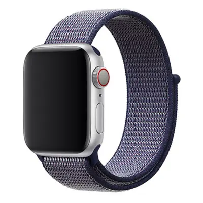 Nylonový řemínek na Apple Watch - Midnight Blue Barva: Tmavě modrá, Velikost: 38/40/41mm