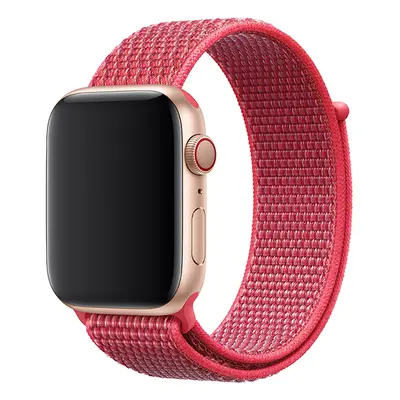 Nylonový řemínek na Apple Watch - Ibišek Barva: Ibišek, Velikost: 38/40/41mm