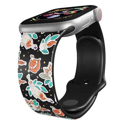 Apple watch řemínek Samolepky Halloween Barva: Vícebarevná, Pro Přístroj: Xiaomi Mi Band 7