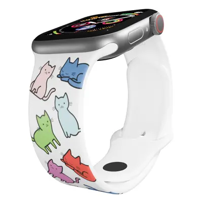 Apple watch řemínek Kočičí svět Rozměr: 38/40/41mm