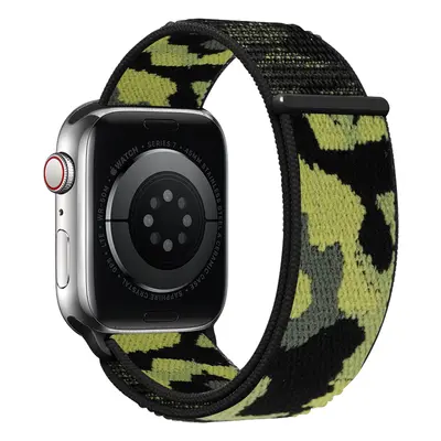 Nylonový řemínek kamufláž pro Apple Watch 38/40/41mm Barevná varianta: Žlutá kamufláž