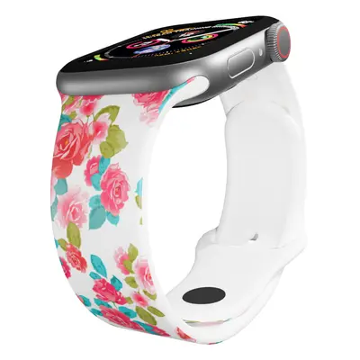 Apple watch řemínek Červené růžičky Rozměr: 38/40/41mm