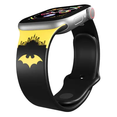 Apple watch řemínek Batman - Černo-bílý znak Rozměr: 38/40/41mm