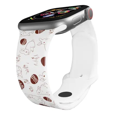 Apple watch řemínek Velikonoce 2 Barva: Bílá, Rozměr: 38/40/41mm