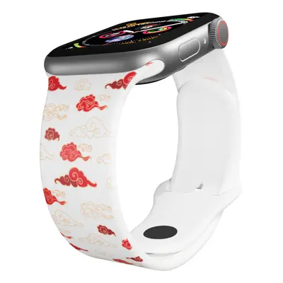 Apple watch řemínek Červené mraky Rozměr: 38/40/41mm, barva pásku: černá