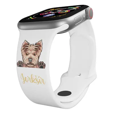 Apple watch řemínek Pudl Rozměr: 38/40/41mm, barva pásku: bílá