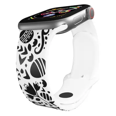 Apple watch řemínek Černobílá kuřátka Rozměr: 38/40/41mm