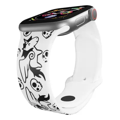 Apple watch řemínek Unicorn black Barva: Bílá, Rozměr: 42/44/45/49mm